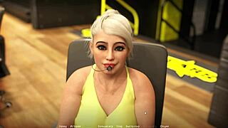 Horny Blonde Nurse Gets Kissed in Hospital Gameplay!