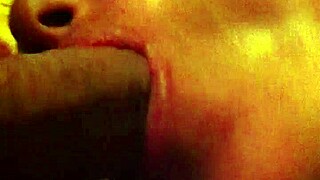 Slutty redhead GF can't get enough of sucking cock