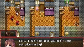 Harem Hentai Game Ep 13 Features Best Thighjob with Huge Cumshot.