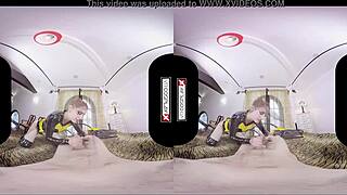 Batgirl Xxx Cosplay Bat Slut Wants To Fuck You Silly In Vr Goggles On