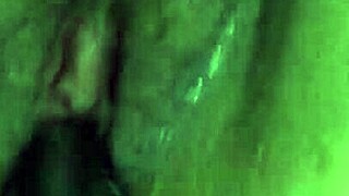 naughty amateur couple in doggy style action