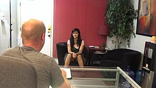 angie shares tattoo and interview during casting