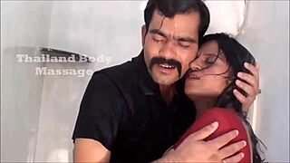 Servant Assists Women in Bath with See-Through Transparent Blouse for Steamy Moments