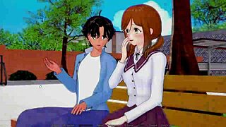 Unstoppable Big Cock Action in Rough Public Doggystyle with Japanese Whore in HS Tutor Part 13