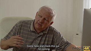 Daddy4K, Ornella can't resist old man's sexual charm! 😍