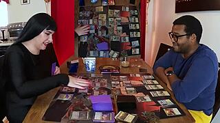 jane hosts magic episode 1 where gollum battles emmara gisa and geralf faces odric, judged by jane and rickyxxxrails