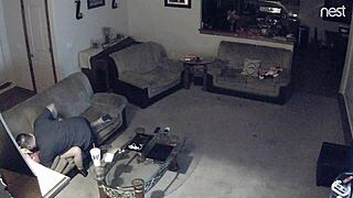 wife caught cheating in secret footage, betraying trust on hidden cam