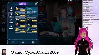 LewdNeko Says, 'Watch Me Play Cybercrush 2069 With Big Tits.'