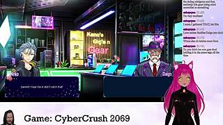 LewdNeko Says, 'Watch Me Play Cybercrush 2069 With Big Tits.'