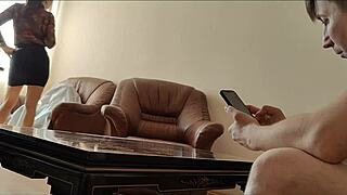 stepmom and sex doll team up to bang stepson instead of his girlfriend