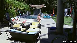 Blonde Teen 18+ Goldie Takes Big Cock Deep