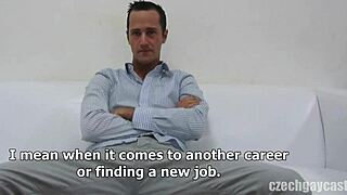 Martin in czech gay casting sucking and fucking.