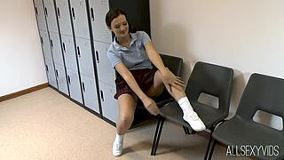 petite girl faye sucks your cock off