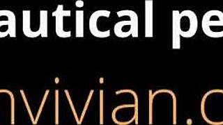 babe does naughty nautical striptease in lingerie