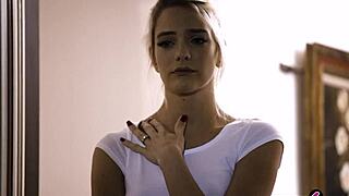 hey, horny husband, why bang nanny April Olsen with wife Kenna watching?