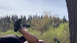 Remi, you taking that huge BBC on a giant rock like a champ!