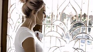 hey, horny husband, why bang nanny April Olsen with wife Kenna watching?