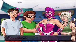 summer time saga unc part 13 features fun anime game scenes