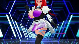 Girl B hero battles monster lord 🐉