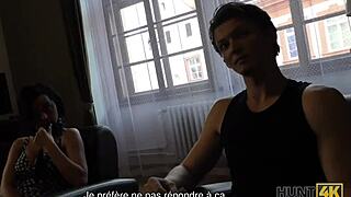 Czech brunette teen trades sex for an engagement ring in a hidden cam pov pickup adventure.