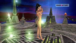 Elsker at se indisk bhabhi i 3D hentai posere sexet i alle stillinger