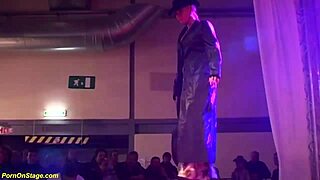 public flexi lesbian milf show with clothes ripped and big tits licked outdoors