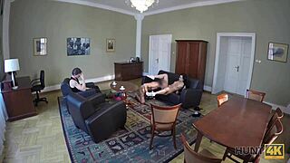 Czech brunette teen trades sex for an engagement ring in a hidden cam pov pickup adventure.