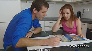 Bankrupt guy lets sexy buddy screw his ex-girlfriend for cash