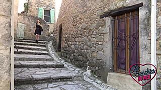 amandine follows naughty marie into wild french group banging with mixed tits