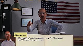 bound to college 01 introduces my new gay roommate in wild hentai action. watch the monster cock adventure unfold!