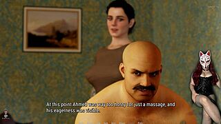 why did eve give a handjob to the old neighbor in tales from the deep?