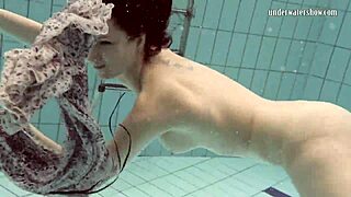 Loris Licicia's Sensual Underwater Striptease