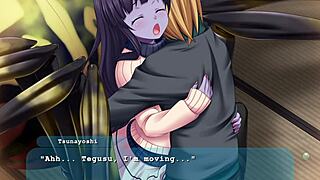 The second part of Princess x Fan Disc – a hentai game with spider women