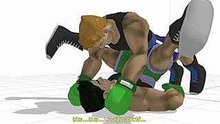 Little Mac engages in bareback gay sex during the game