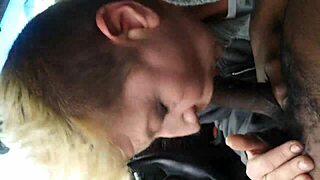 hey, check out this babe swallowing black cum 😋