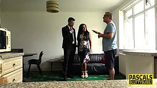 ass fingered and spanked fetish milf with big tits