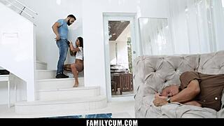 hey, wanna see stepbro fuck his latina stepsis while stepdad naps? familycum awaits!