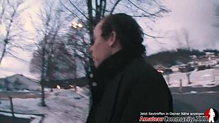 Hot MILF Gets Fucked by Random Guy in Public!