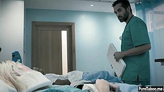 Why does this hurt petite teen take a nasty doctor's cock?