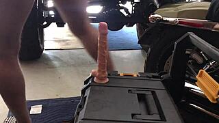 Wow, gay solo dildo fuck!