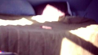 Big toy action for hidden cam solo performance