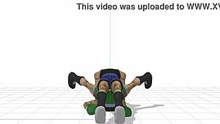 Little Mac engages in bareback gay sex during the game