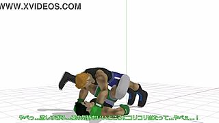 Little Mac engages in bareback gay sex during the game