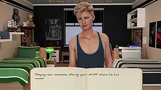 bound to college 01 introduces my new gay roommate in wild hentai action. watch the monster cock adventure unfold!