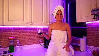 this babe's interview turns horny with doggystyle and blowjob!