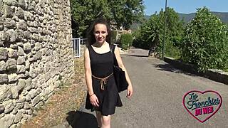 amandine follows naughty marie into wild french group banging with mixed tits