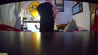 jeni and jason didn’t notice the hidden cam watching them.