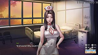 In this emotional asian anime hentai hospital party, naughty nurse yui gives surprise handjob to patient with cumshot and masturbation feelings