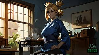 Wife Temari goes crazy for some hot Naruto sex