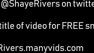 Redhead with big tits fucks creamy dildo in high heels, clothes ripped during web chat cum session